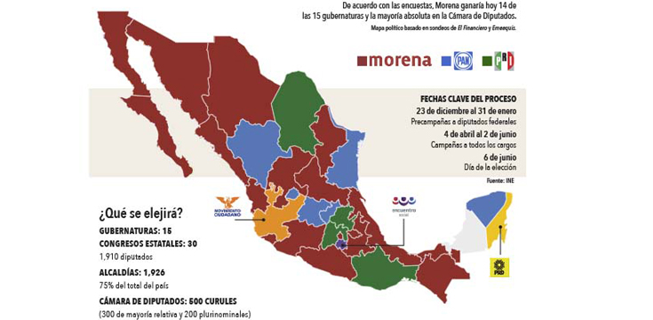 Mapa Morena